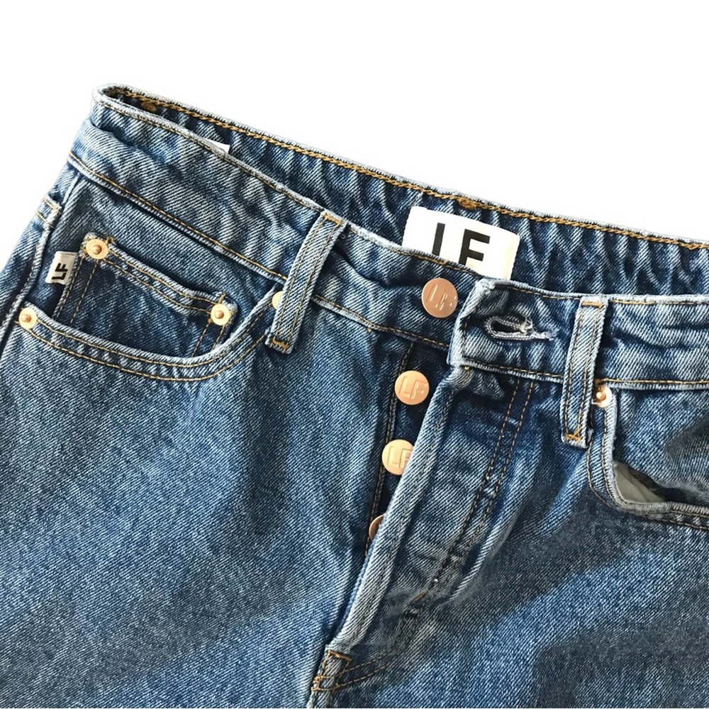 Lovers and Friends Ryan High Rise Loose Straight Jeans - Picture 3 of 9